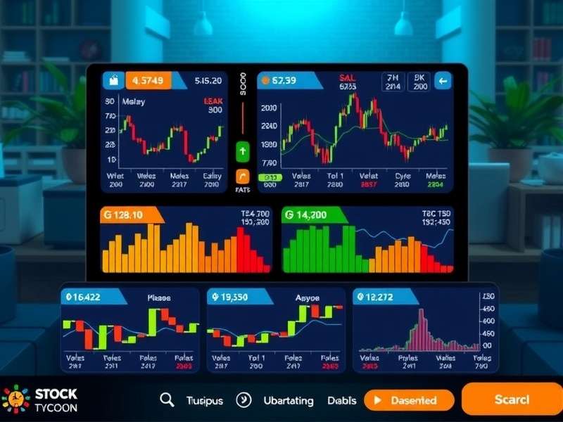Stock Tycoon India Champ feature overview showing different game modes