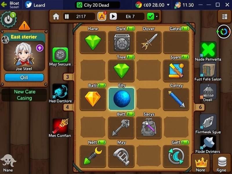 Cumin Noble Crusade Game Interface