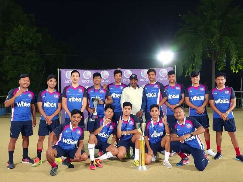 Margao Elite Warriors Championship Trophy Celebration