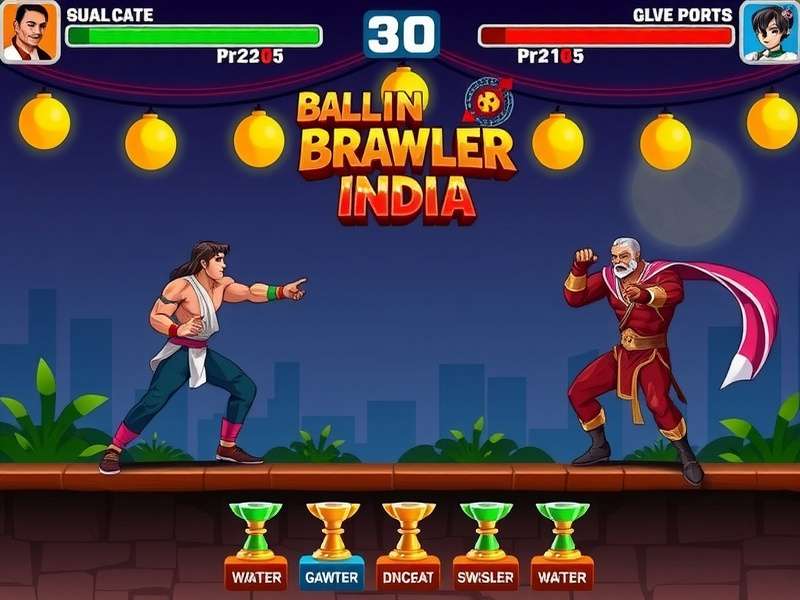 Ballin Brawler India Game Cover
