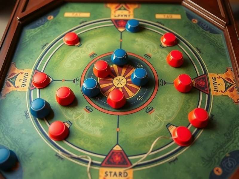 Historical Carrom Warfront Veteran tournament from 1980s