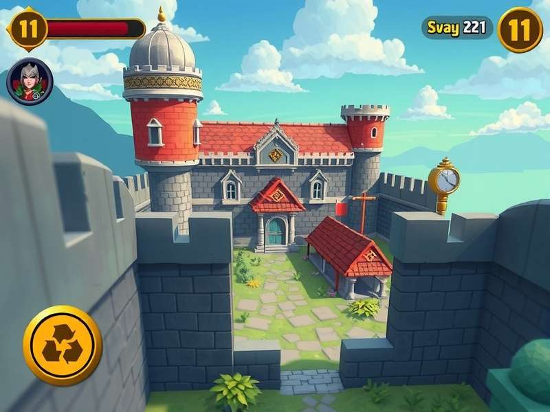 Osmanabad Castle Quest gameplay screenshot showing castle exploration