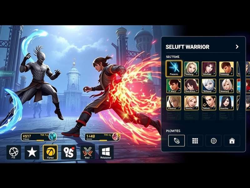 FF Supreme Warrior Premium game modes selection screen