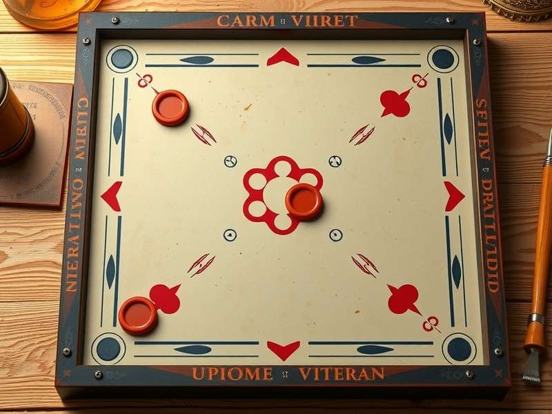 Advanced Carrom Warfront Veteran shooting techniques demonstration