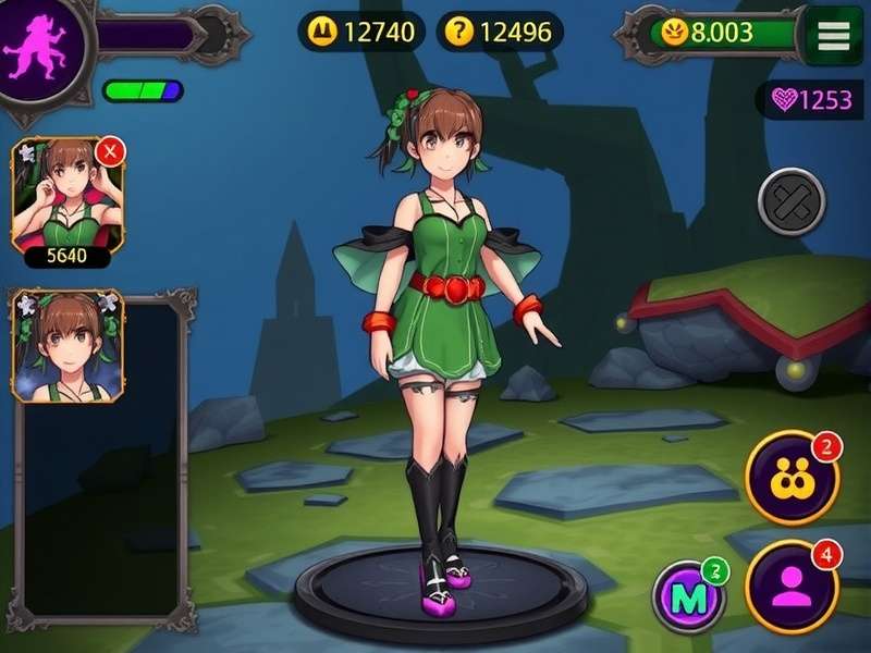 Anise Emerald Enchanter Gameplay Screenshot