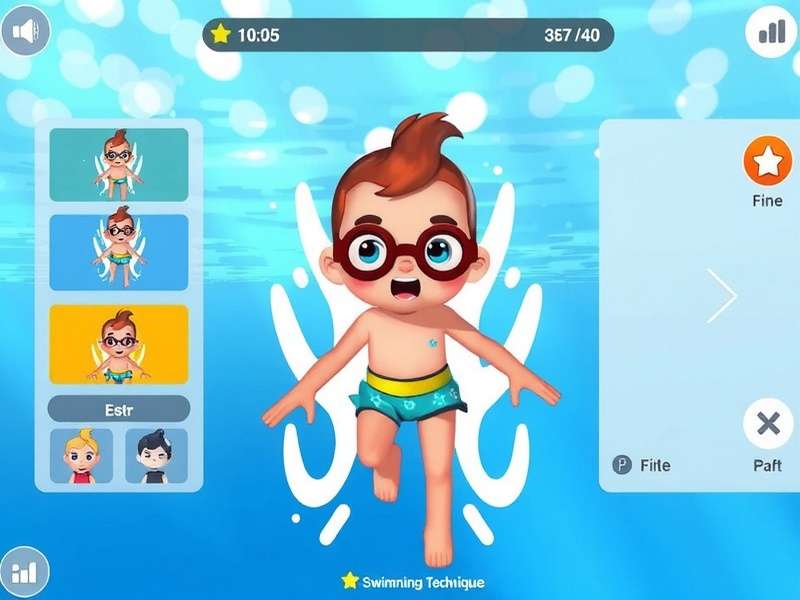 Advanced Swimming Techniques in Swimming Splash