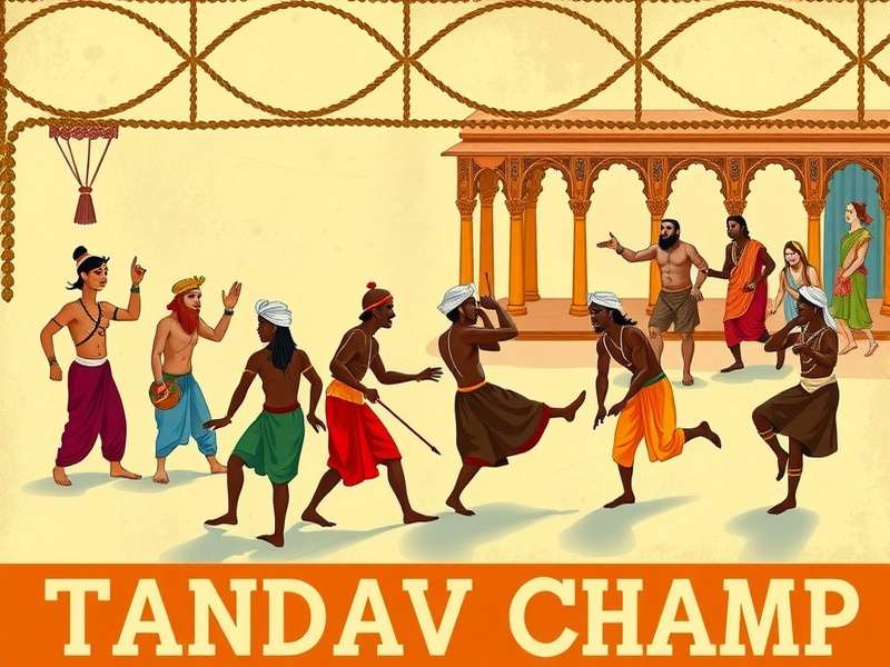 Modern Taandav Champ competition with diverse participants