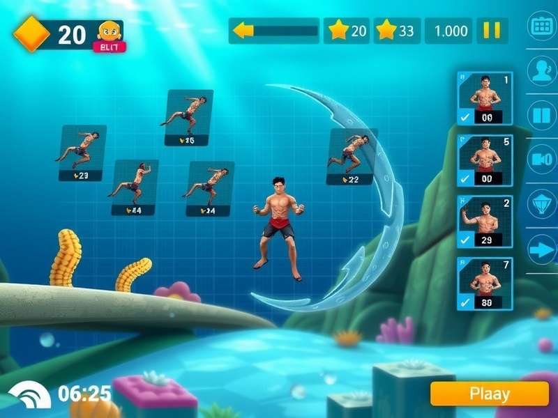 Aqua Fin Master character abilities showcase