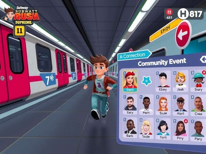 Subway Rush Supreme community event and competition