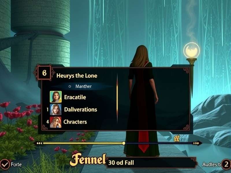 Fennel Warlock Life Giver character progression interface