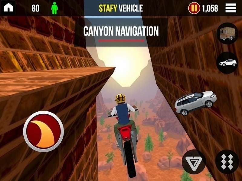 Ace Daredevil Canyon Cross vehicle selection screen