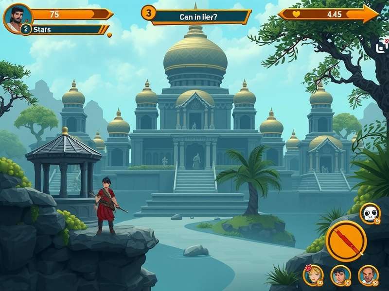 Character interactions in Oriya Odyssey Adventure