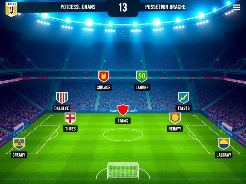 Mighty Midfielders League tournament bracket visualization