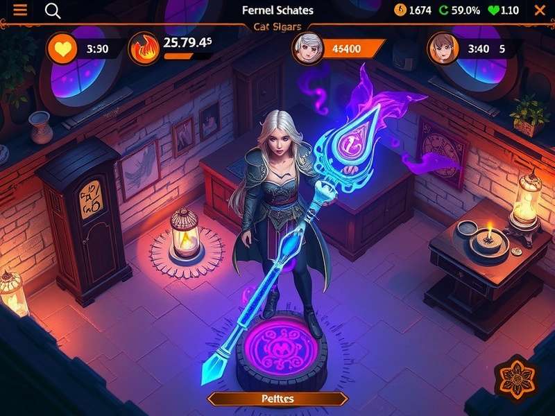 Fennel Warlock Life Giver story scene with characters