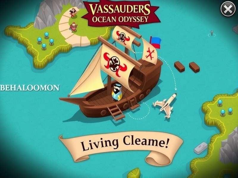 Vasco Marauders Ocean Odyssey Exploration Map