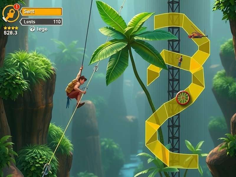 Jungle Zip Explorer Pro equipment upgrade screen