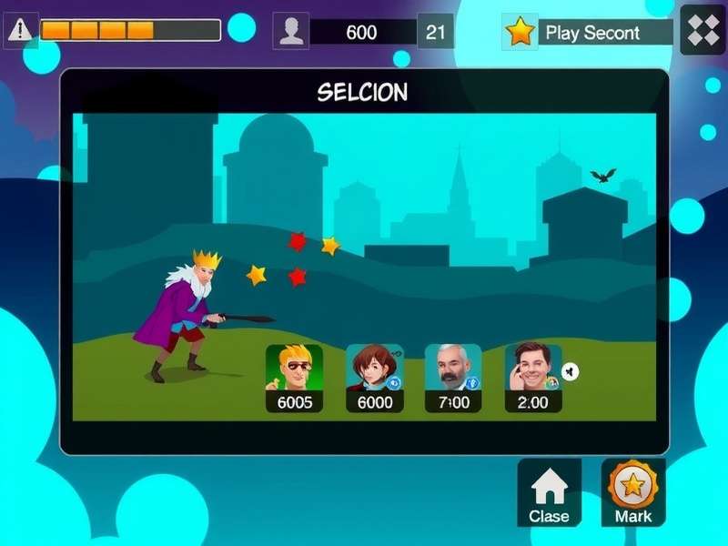 Spike Showdown Kings character selection screen