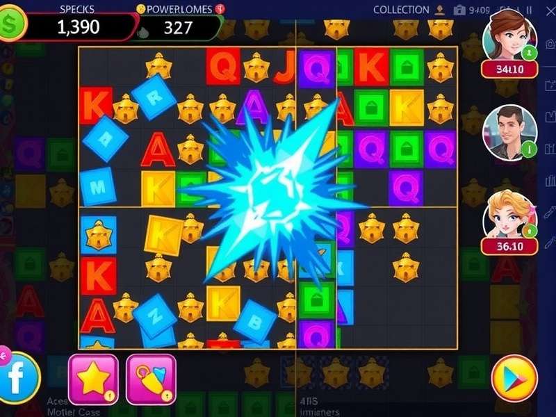Bollywood Blast Queen gameplay screenshot showing colorful puzzle pieces