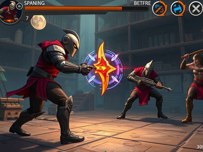 Steel Mace Avenger combat mechanics demonstration