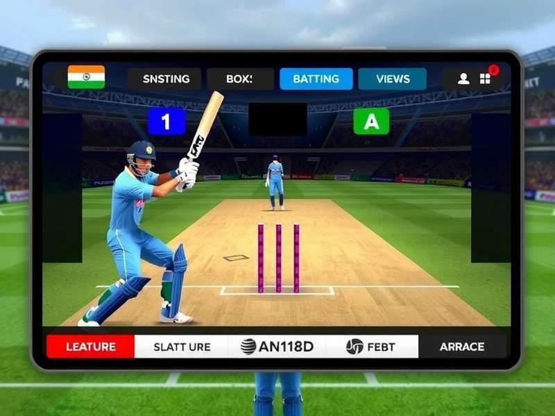 India Court Crushers Batting Interface