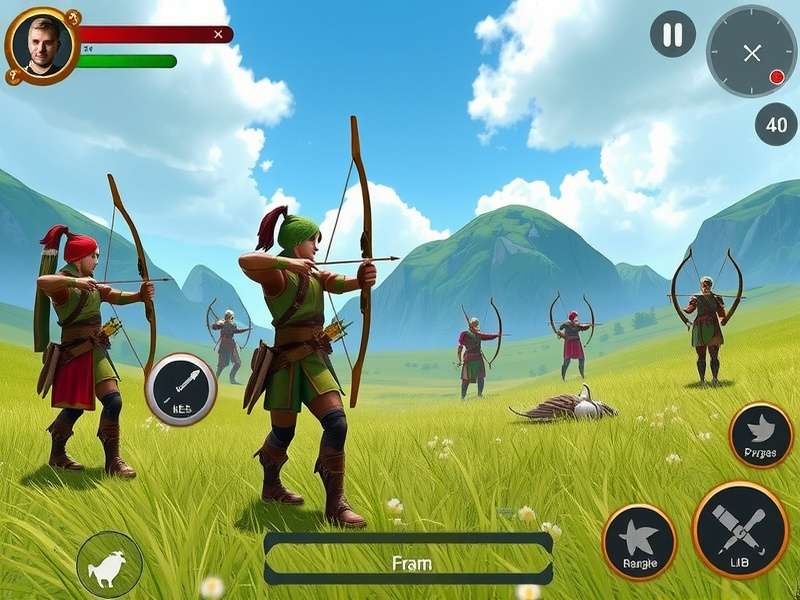 Epic Arrow Master multiplayer competition scene