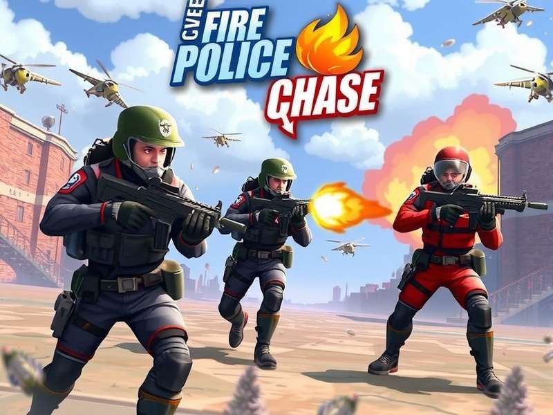 Cover Fire Police Chase strategy illustration