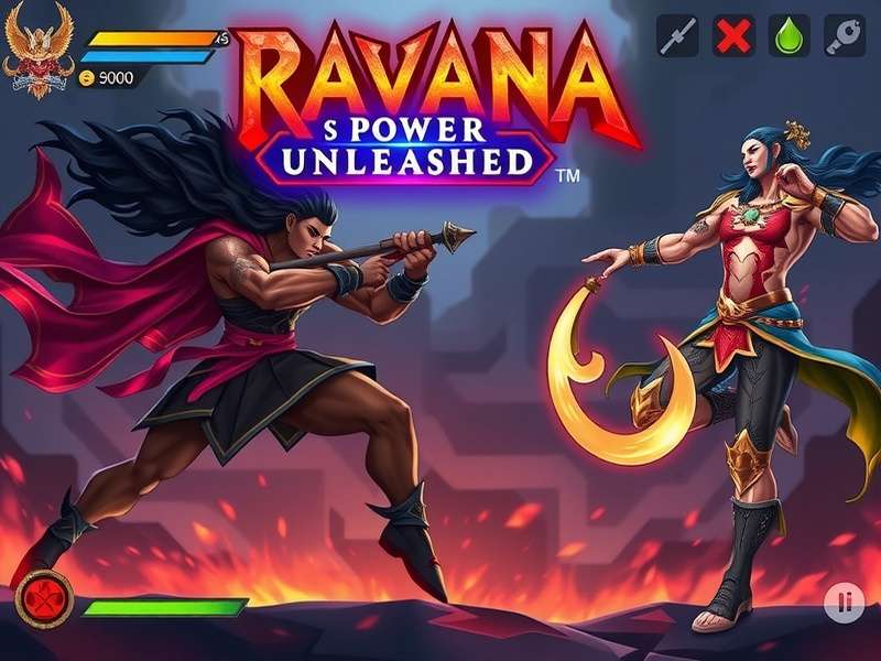 Character selection screen in Ravana S Power Unleashed