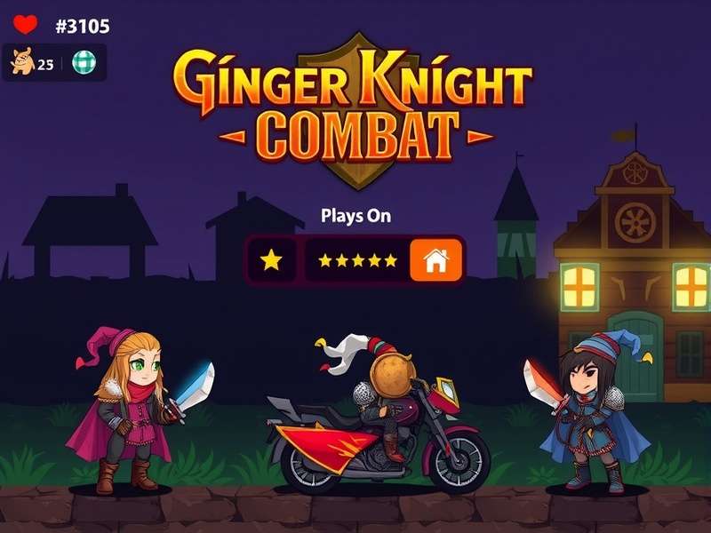 Ginger Knight Combat Character Selection