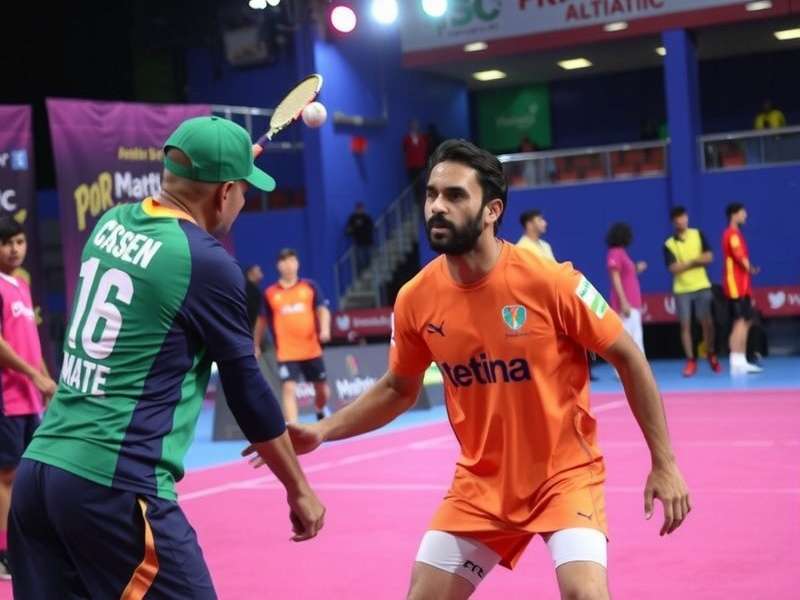 Pro Kabaddi Legends match action