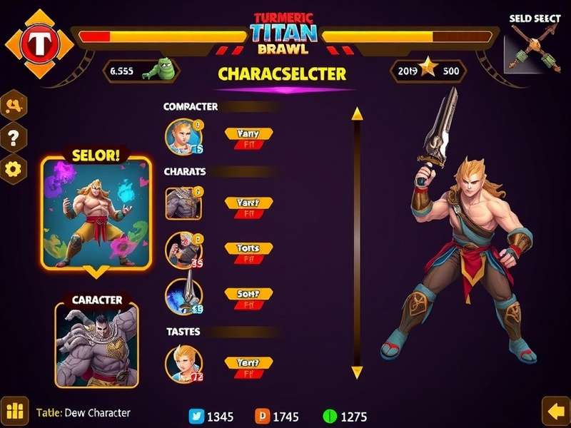 Turmeric Titan Mighty Brawl gameplay combat scene