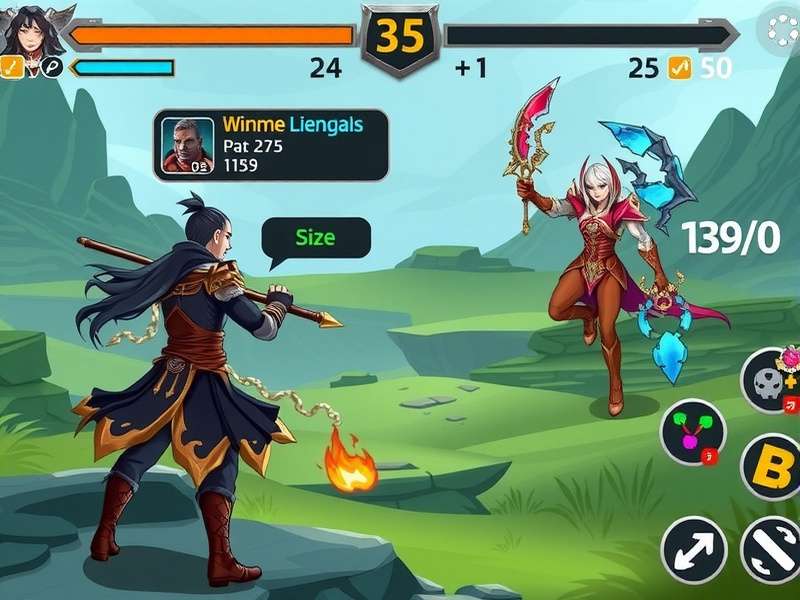 Divine Mace Hero boss battle strategy illustration