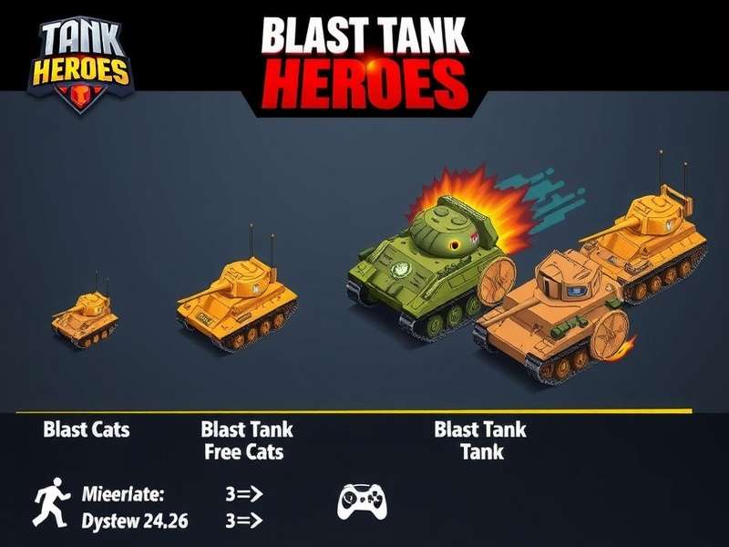 Blast Tank Heroes gameplay evolution showing different versions