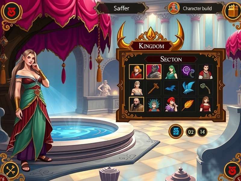 Saffron Surge Sovereign character selection screen