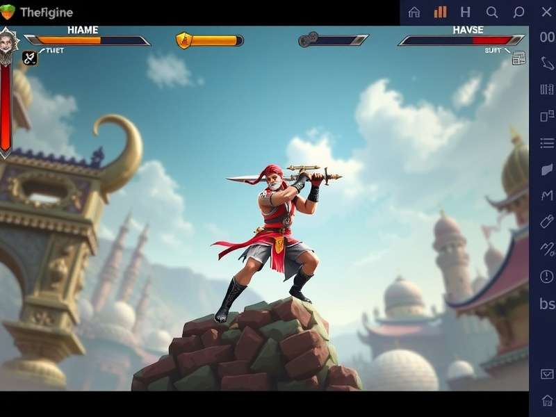 Mighty Blade Rajput Warrior gameplay screenshot