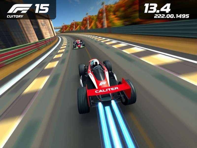 F1 Nitro Quest car customization interface