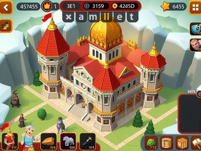 Palace Grande Adventure resource management interface