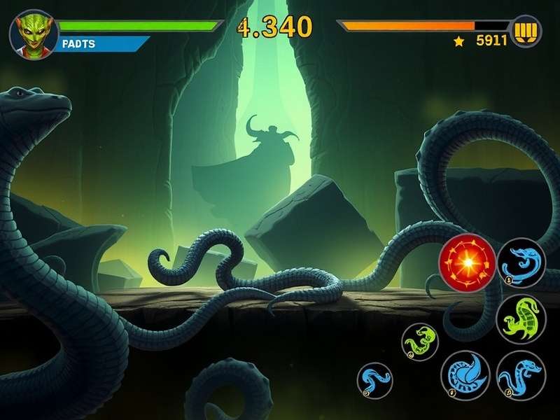 Nagini Nightmare combat system demonstration showing serpent abilities