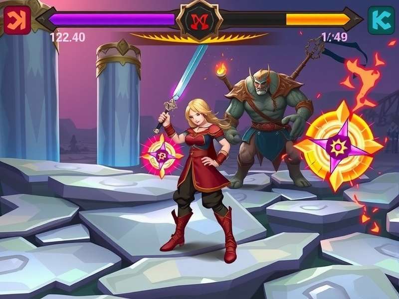 Divine Mace Hero character customization interface