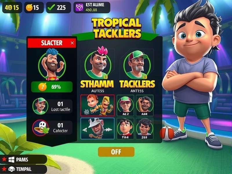 Tropical Tacklers esports tournament scene