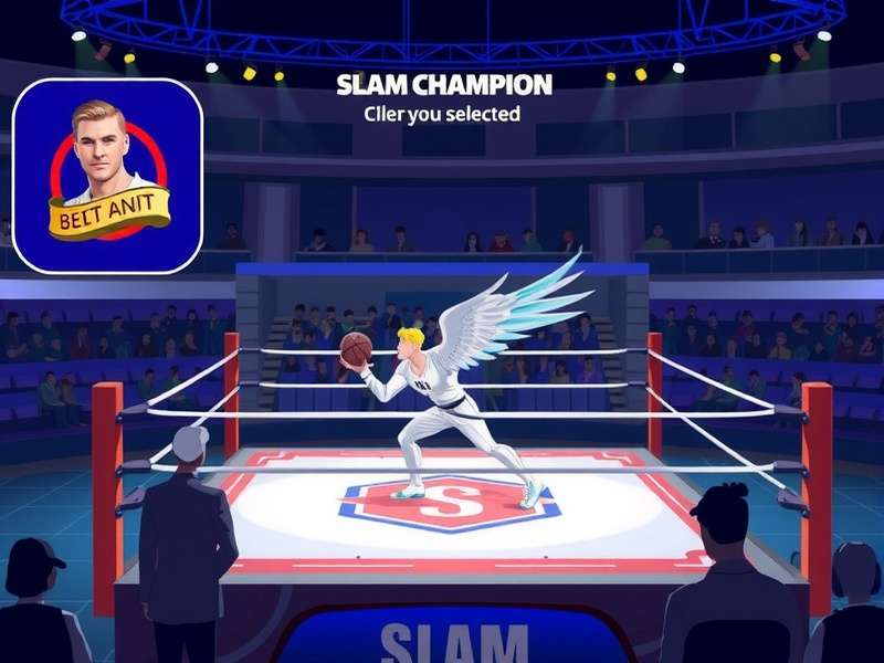 Slam Champion tournament stage with live audience