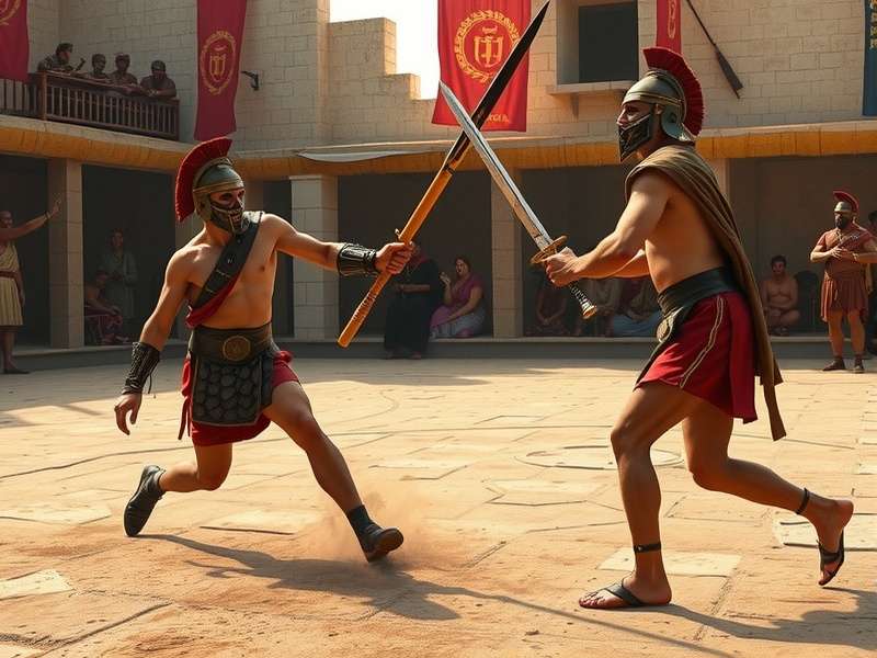 Demonstration of Barnala Gladiators Fight techniques and positions