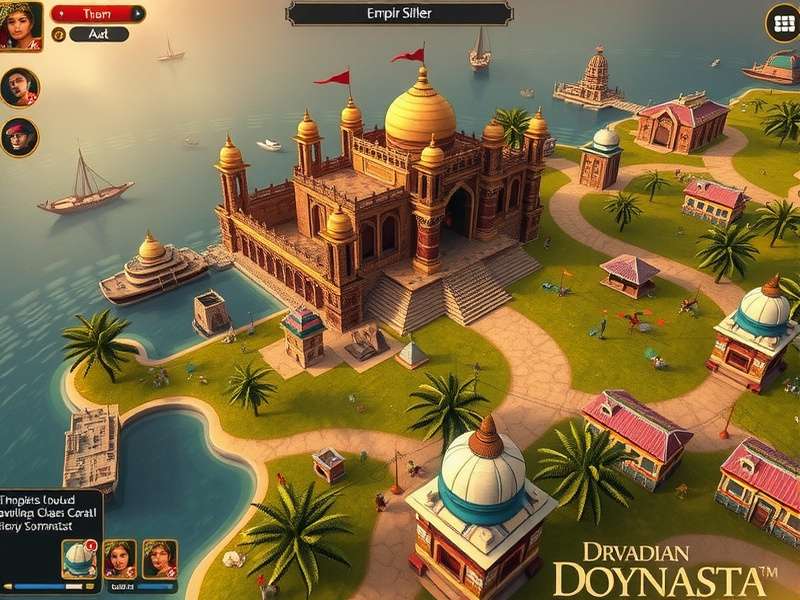 Dravidian Dynasty Dominion multiplayer battle scene