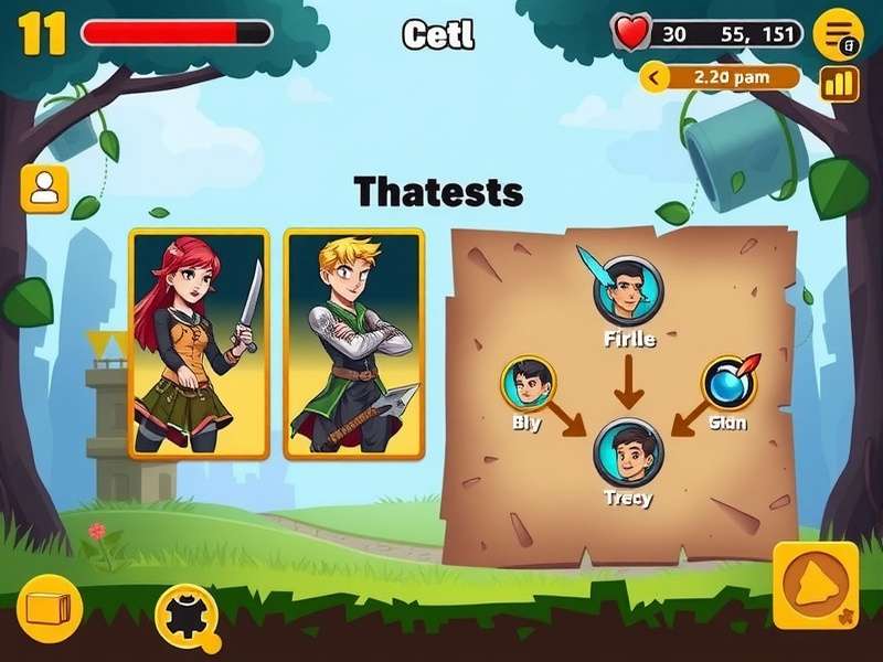 Speedy Battlers gameplay screenshot showing character battles