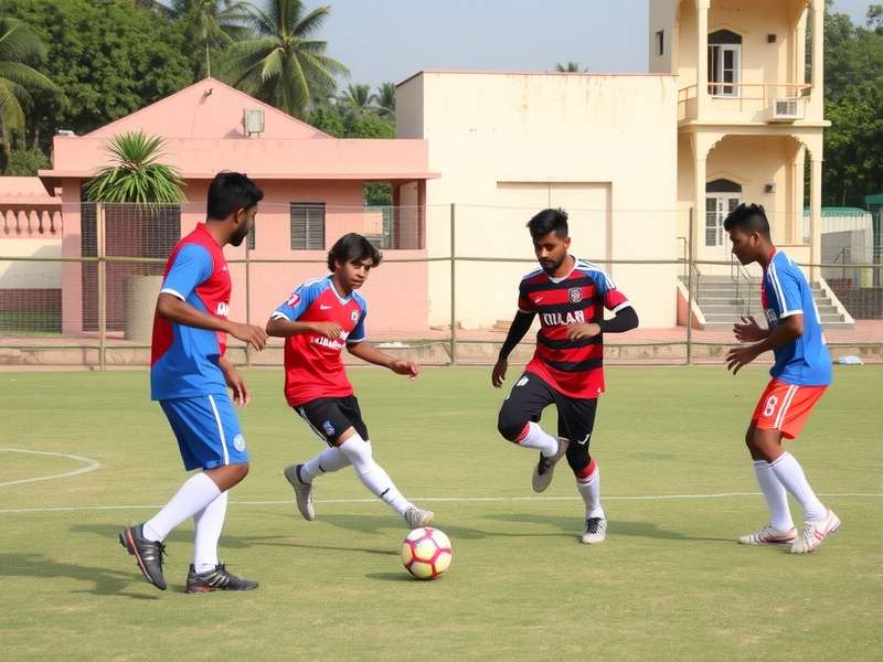 Jaipur Football Prodigies training session