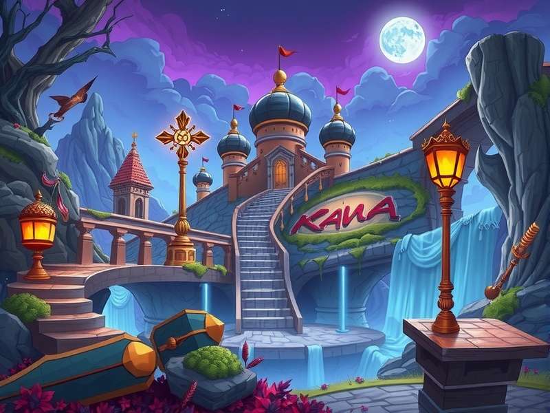 Misty Monarchs Sorcerer game world showcasing magical environments