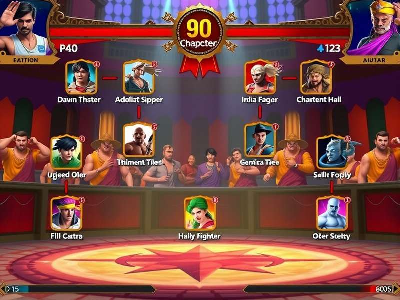 Ultimate Champion character ability tree showing skill progression paths