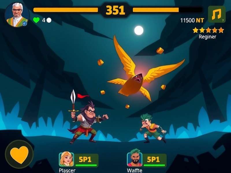 Charge Patna Storm gameplay screenshot showing character action