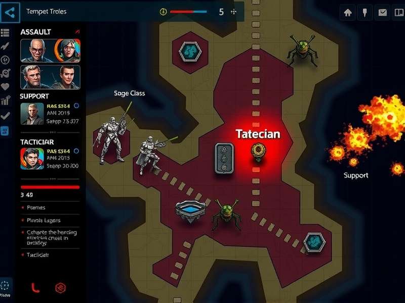 Support class character in Tempest Troopers