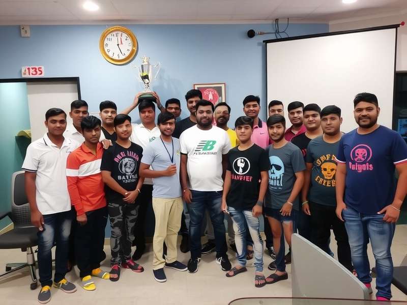 Pune Power Punishers championship trophy celebration