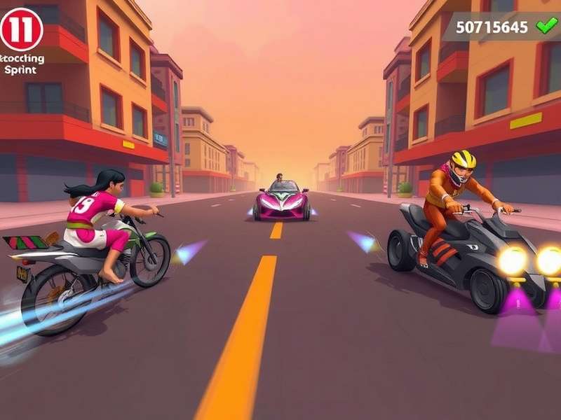 Racer Rohan character from Scorching Sprint